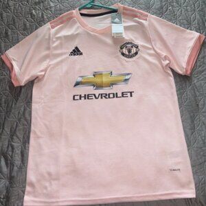 Manchester United Away Jersey 2018/19 (Pink)